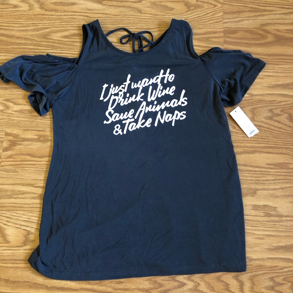 Navy Blue Shirt